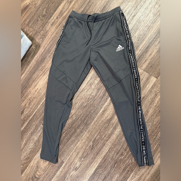 Men’s Grey Adidas Sweat Pants Japanese streetwear performance Size medium